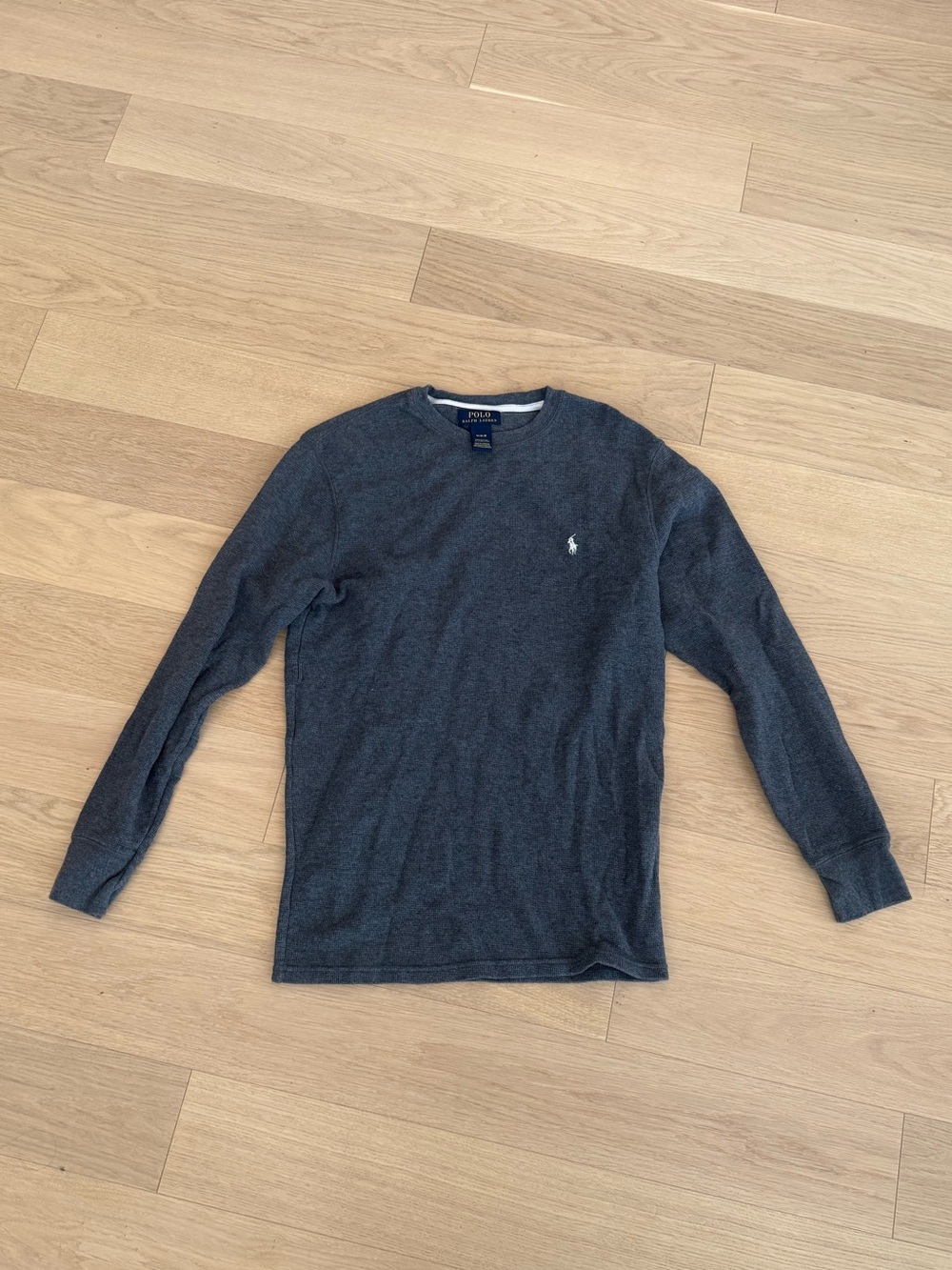 Polo by Ralph Lauren Heather Gray Crewneck Sweater size Medium